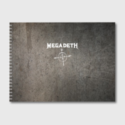 Альбом для рисования Megadeth Мегадеф