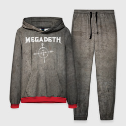 Мужской костюм с толстовкой 3D Megadeth Мегадеф