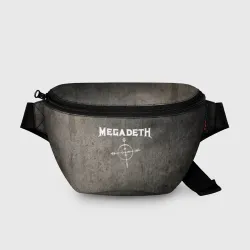 Поясная сумка 3D Megadeth Мегадеф