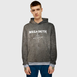 Мужская толстовка 3D Megadeth Мегадеф - фото 2