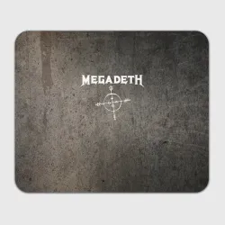 Прямоугольный коврик для мышки Megadeth Мегадеф