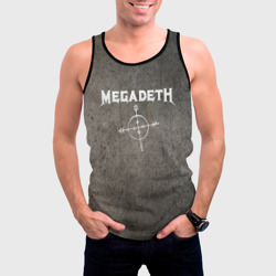 Мужская майка 3D Megadeth Мегадеф - фото 2