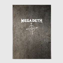 Постер Megadeth Мегадеф