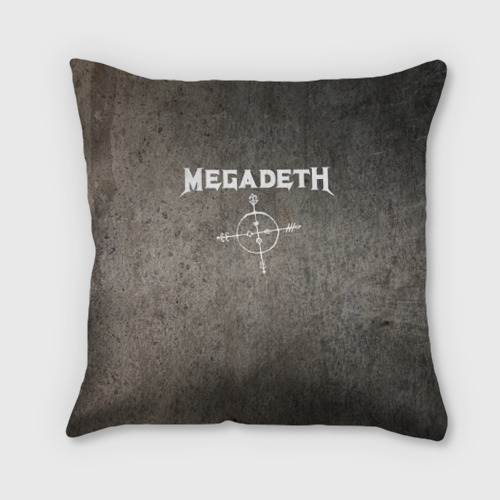 Подушка 3D Megadeth Мегадеф