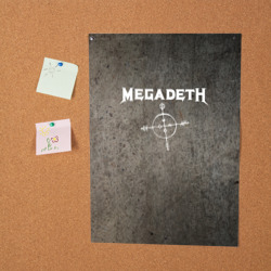Постер Megadeth Мегадеф - фото 2
