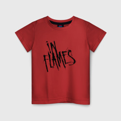 Детская футболка хлопок In Flames Ин Флеймс