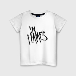 Детская футболка хлопок In Flames Ин Флеймс