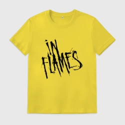 Мужская футболка хлопок In Flames Ин Флеймс