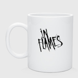 Кружка керамическая In Flames Ин Флеймс