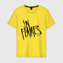 Мужская футболка хлопок In Flames Ин Флеймс