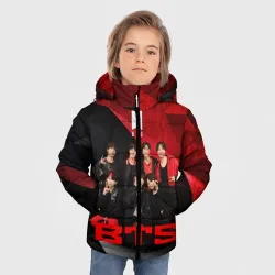 Зимняя куртка для мальчиков 3D BTS - фото 2
