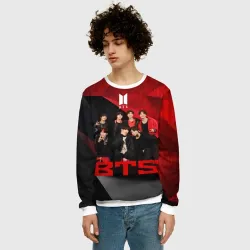 Мужской свитшот 3D BTS - фото 2