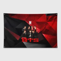 Флаг-баннер BTS