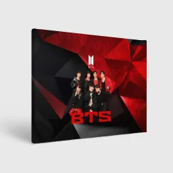 Холст прямоугольный BTS