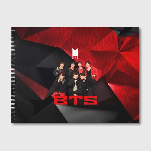 Альбом для рисования BTS