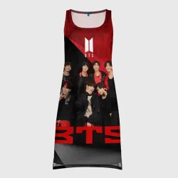 Платье-майка 3D BTS