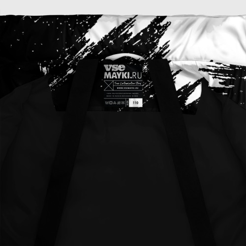 Зимняя куртка для девочек 3D Louna Tracktor Bowling, цвет черный - фото 7