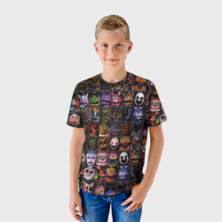 Детская футболка 3D Five Nights At Freddy's - фото 2