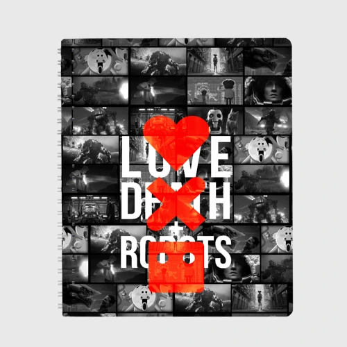 Тетрадь Love death robots LDR