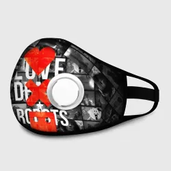 Маска из неопрена Love death robots LDR
