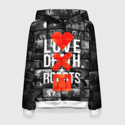 Женская толстовка 3D Love death robots LDR