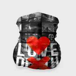 Бандана-труба 3D Love death robots LDR