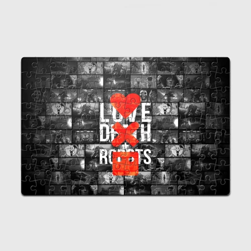Головоломка Пазл магнитный 126 элементов Love death robots LDR