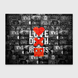 Обложка для студенческого билета Love death robots LDR