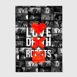 Постер Love death robots LDR