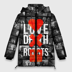 Женская зимняя куртка Oversize Love death robots LDR