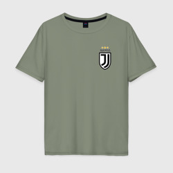 Мужская футболка хлопок Oversize Juventus mini