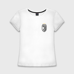 Женская футболка хлопок Slim Juventus mini