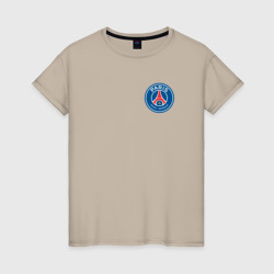 Женская футболка хлопок Paris Saint-Germain Football