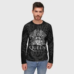 Мужской лонгслив 3D Queen Квин - фото 2