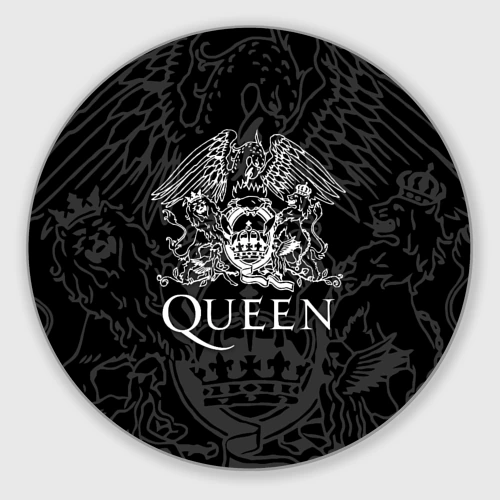 Круглый коврик для мышки Queen Квин
