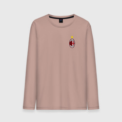 Мужской лонгслив хлопок AC Milan emblem