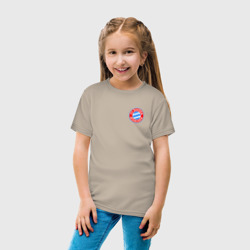 Детская футболка хлопок Bayern Munchen mini logo - фото 2