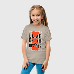 Детская футболка хлопок Love death robots LDR - фото 2