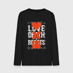 Мужской лонгслив хлопок Love death robots LDR