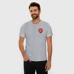 Мужская футболка хлопок Slim Арсенал - фото 2