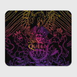 Прямоугольный коврик для мышки Queen gradient emblem