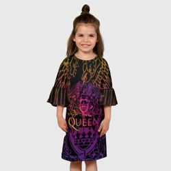 Детское платье 3D Queen gradient emblem - фото 2