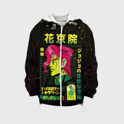 Детская куртка 3D Приключения ДжоДжо JoJo`s Bizarre Adventure