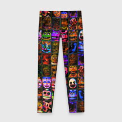Детские леггинсы 3D Five Nights At Freddy's