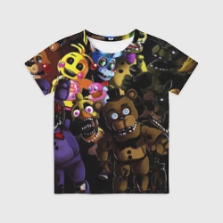 Детская футболка 3D Five Nights At Freddy's
