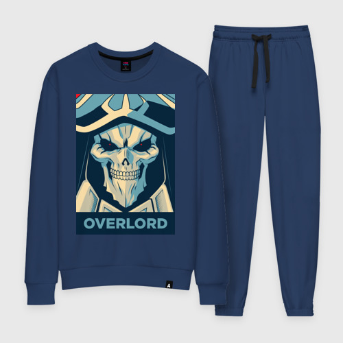 Женский костюм хлопок Obey the overlord, цвет темно-синий