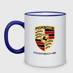 Кружка двухцветная Porsche Порше