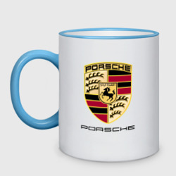 Кружка двухцветная Porsche Порше