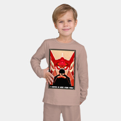 Детская пижама с лонгсливом хлопок Евангелион - фото 2