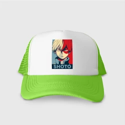 Кепка тракер с сеткой Шото Тодороки